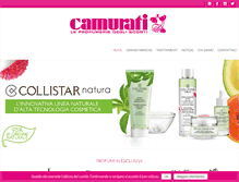 Tablet Screenshot of camurati.com